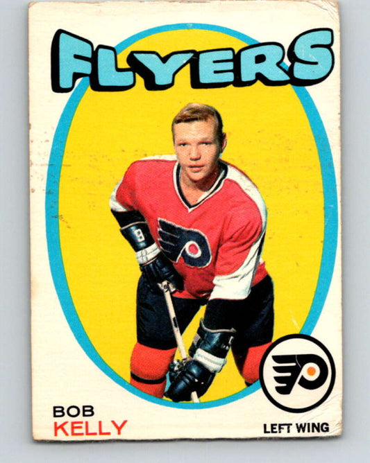 1971-72 O-Pee-Chee #203 Bob Kelly  RC Rookie Philadelphia Flyers  V9626