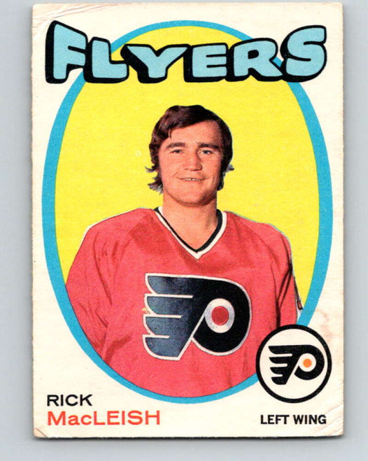 1971-72 O-Pee-Chee #207 Rick MacLeish  RC Rookie Philadelphia Flyers  V9639