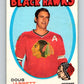 1971-72 O-Pee-Chee #208 Doug Jarrett  Chicago Blackhawks  V9641