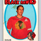 1971-72 O-Pee-Chee #208 Doug Jarrett  Chicago Blackhawks  V9642