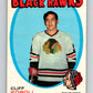 1971-72 O-Pee-Chee #209 Cliff Koroll  Chicago Blackhawks  V9645