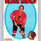 1971-72 O-Pee-Chee #211 Danny O'Shea  Chicago Blackhawks  V9652