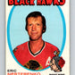 1971-72 O-Pee-Chee #213 Eric Nesterenko  Chicago Blackhawks  V9662
