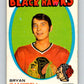 1971-72 O-Pee-Chee #214 Bryan Campbell  Chicago Blackhawks  V9666