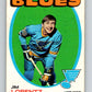 1971-72 O-Pee-Chee #227 Jim Lorentz  St. Louis Blues  V9709