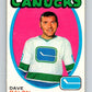 1971-72 O-Pee-Chee #229 Dave Balon  Vancouver Canucks  V9713