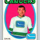 1971-72 O-Pee-Chee #229 Dave Balon  Vancouver Canucks  V9715