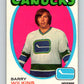 1971-72 O-Pee-Chee #230 Barry Wilkins  RC Rookie Vancouver Canucks  V9723