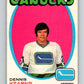 1971-72 O-Pee-Chee #231 Dennis Kearns  RC Rookie Vancouver Canucks  V9727