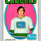 1971-72 O-Pee-Chee #232 Jocelyn Guevremont  RC Rookie Vancouver Canucks  V9733