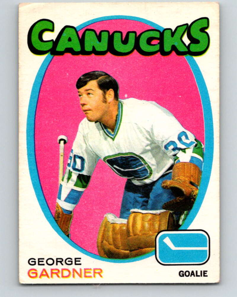1971-72 O-Pee-Chee #235 George Gardner  Vancouver Canucks  V9743