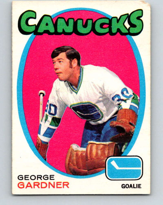 1971-72 O-Pee-Chee #235 George Gardner  Vancouver Canucks  V9744