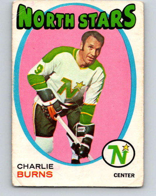 1971-72 O-Pee-Chee #238 Charlie Burns  Minnesota North Stars  V9758