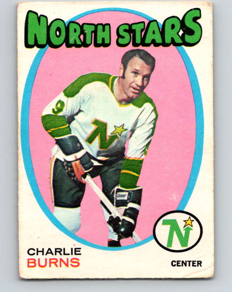 1971-72 O-Pee-Chee #238 Charlie Burns  Minnesota North Stars  V9760