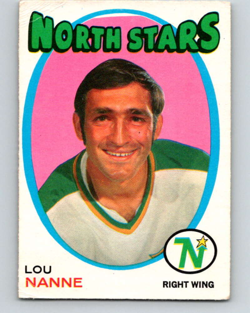 1971-72 O-Pee-Chee #240 Lou Nanne  Minnesota North Stars  V9766