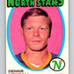 1971-72 O-Pee-Chee #244 Dennis Hextall  Minnesota North Stars  V9787