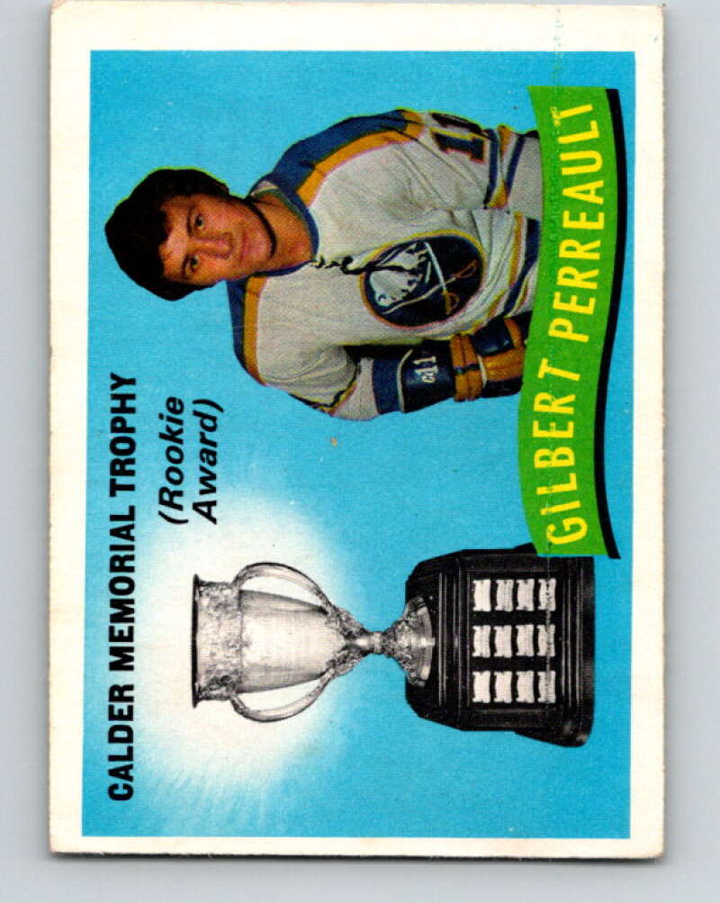 1971-72 O-Pee-Chee #246 Gilbert Perreault TR  Buffalo Sabres  V9794