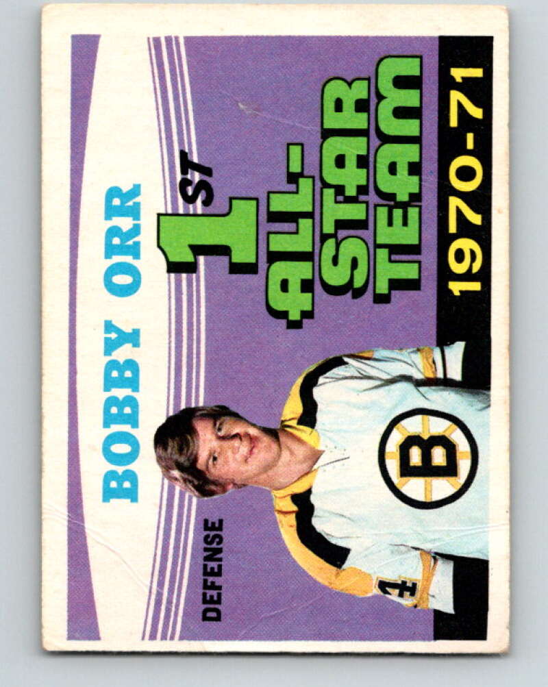 1971-72 O-Pee-Chee #251 Bobby Orr AS  Boston Bruins  V9820