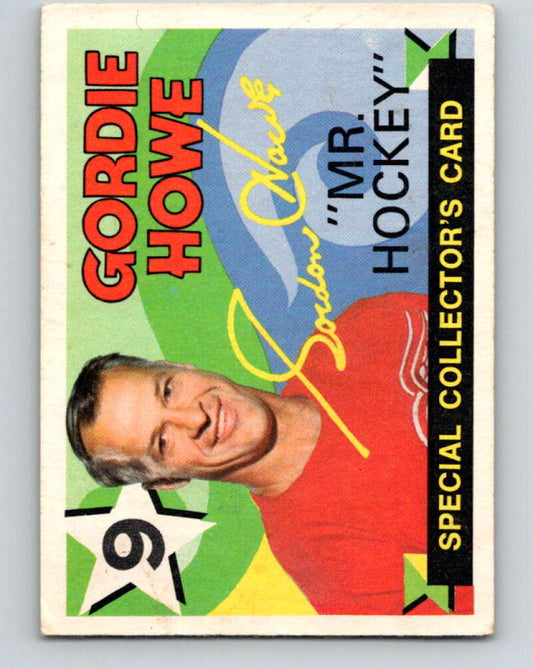 1971-72 O-Pee-Chee #262 Gordie Howe  Detroit Red Wings  V9954