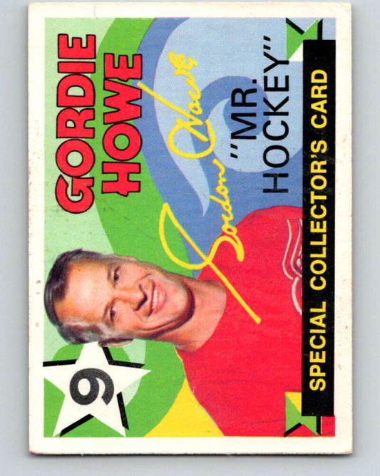 1971-72 O-Pee-Chee #262 Gordie Howe  Detroit Red Wings  V9955