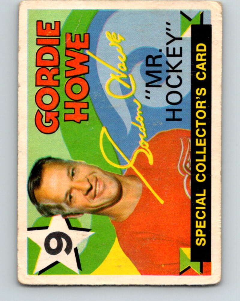 1971-72 O-Pee-Chee #262 Gordie Howe  Detroit Red Wings  V9956