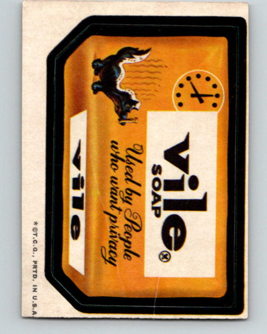 1973 Wacky Packages - Vile Soap Used By People  V9974