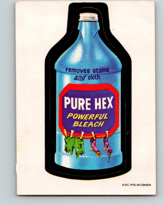 1973 Wacky Packages - Pure Hex Powerful Bleach V9978