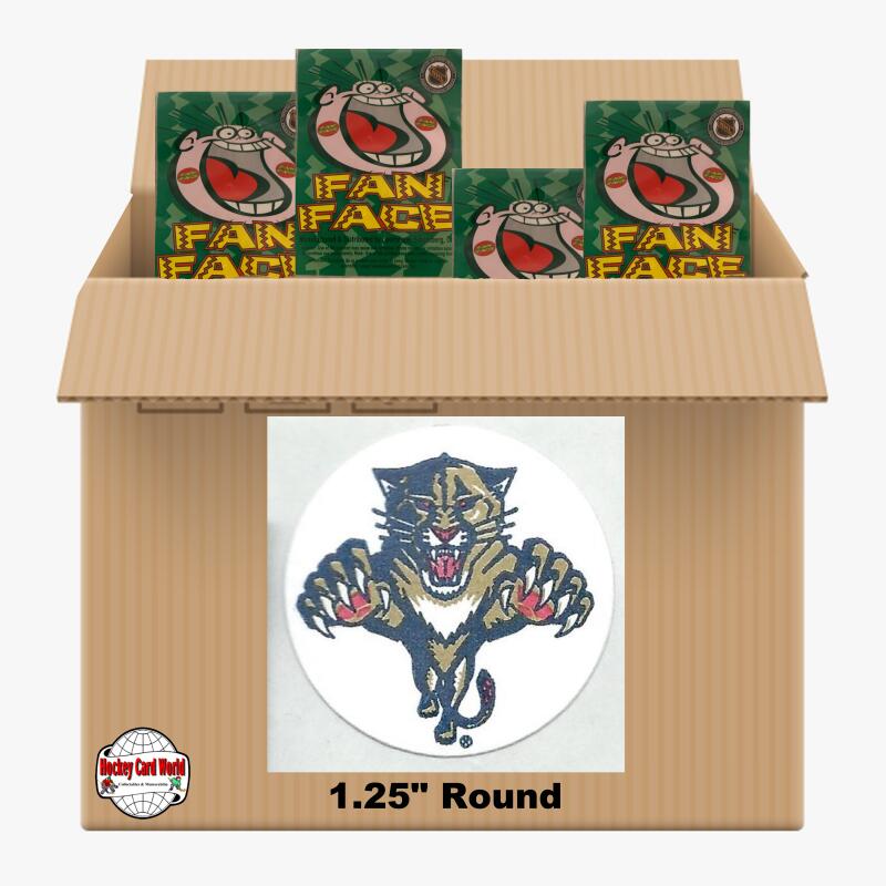 Florida Panthers 1300 pack case - 4 Logos pack - 5200 Stickers