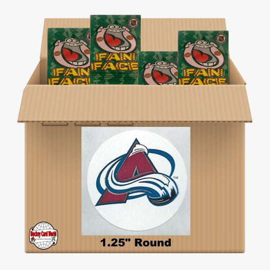 Colorado Avalanche 1150 pack case - 4 Logos pack - 4600 Stickers