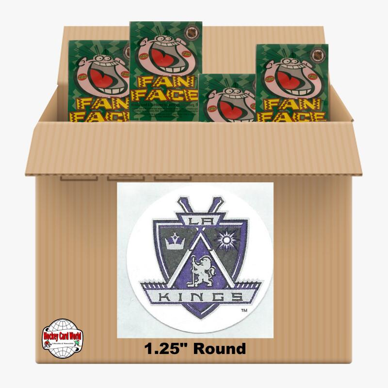 Los Angeles Kings 1000 pack case - 4 Logos pack - 4000 Stickers