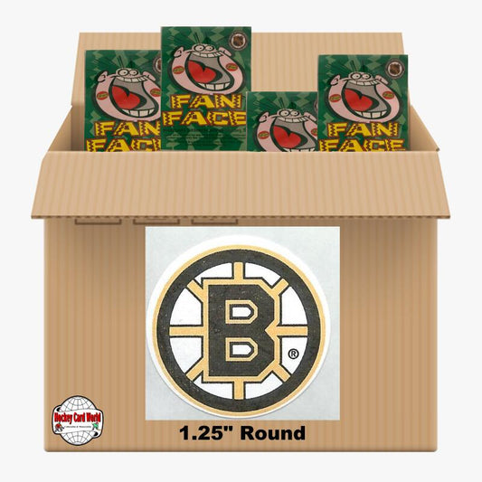 Boston Bruins 1000 pack case - 4 Logos pack - 4000 Stickers