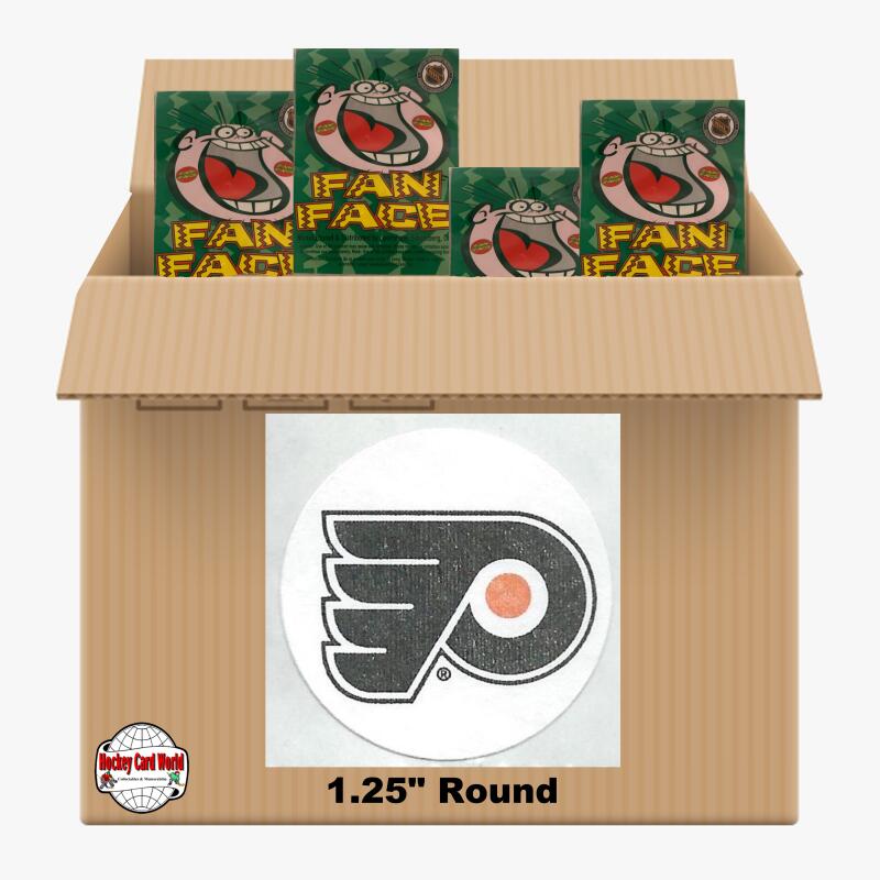 Philadelphia Flyers 500 pack case - 4 Logos pack - 2000 Stickers