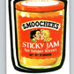 1989 Wacky Packages - #15 Smoochers Sticky Jam Longer Kisses V10007