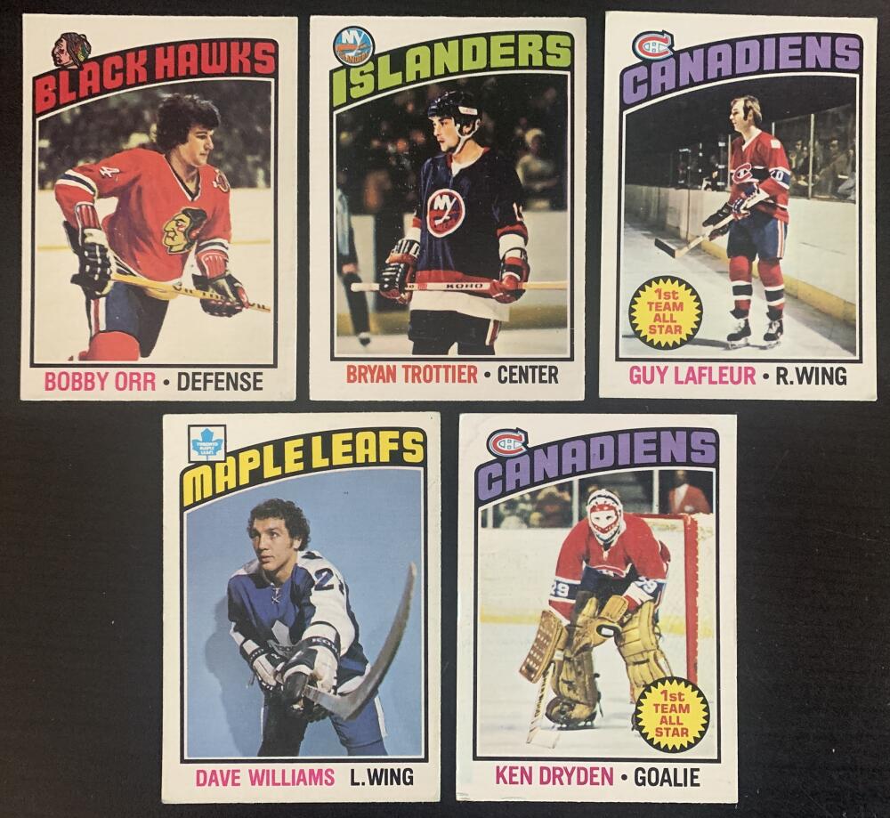 1976-77 O-Pee-Chee NHL Hockey Complete Set 1-396 EX-MINT *0181