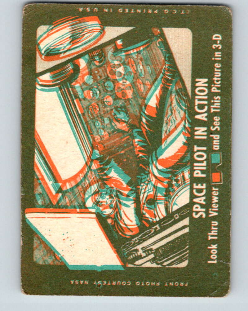 1963 Topps Astronauts #30 Grissom In Space V10143