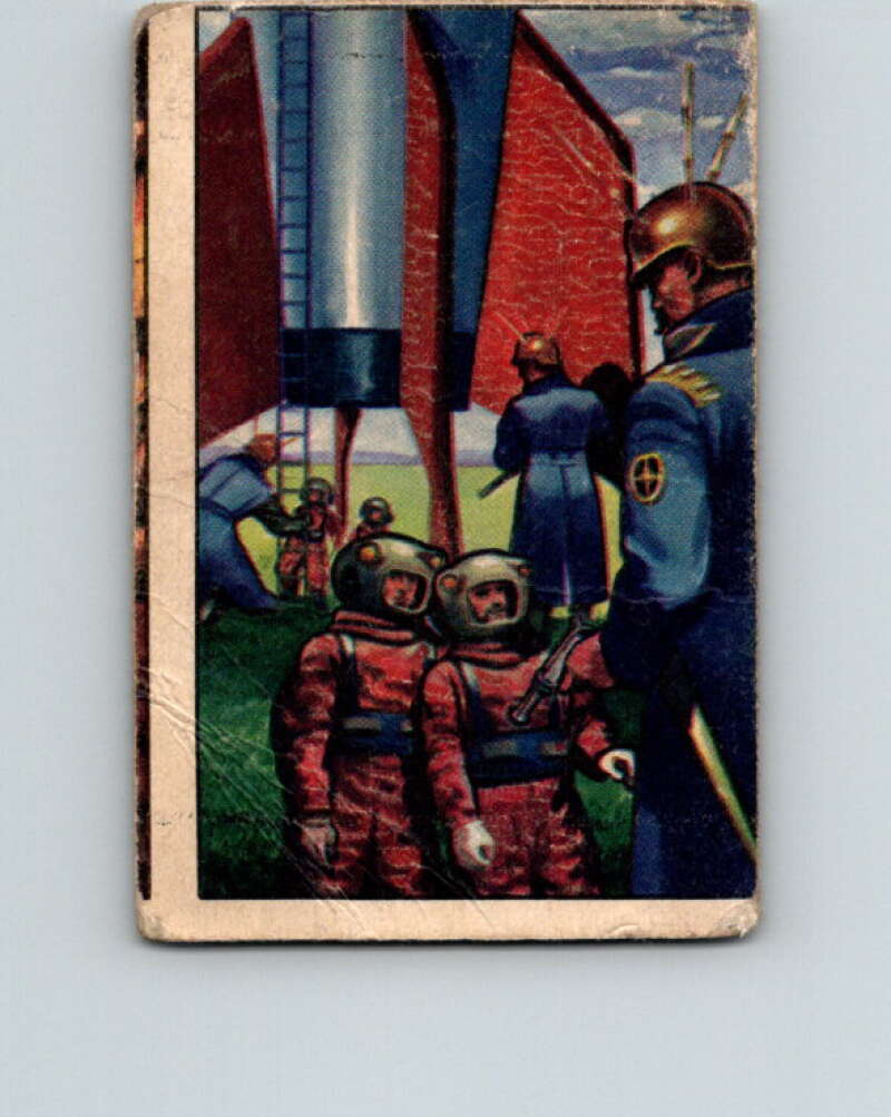 1951 Bowman Jets Rockets Spacemen #27 Detained by Martians  V10179