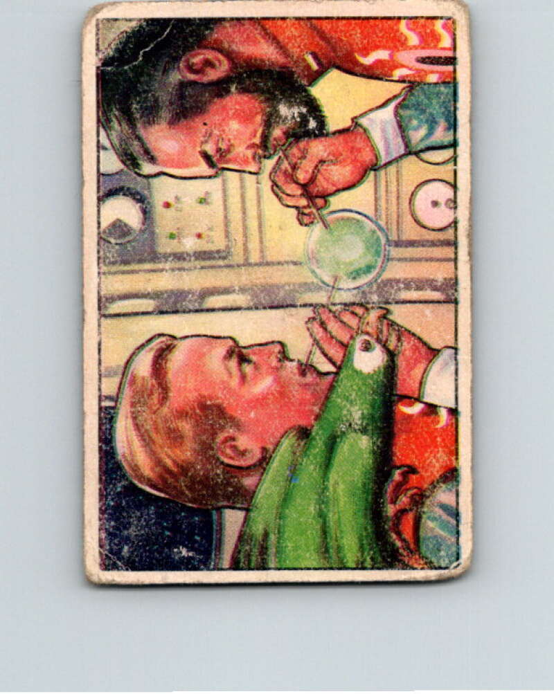 1951 Bowman Jets Rockets Spacemen #60 Thoughts Planet EX  V10207
