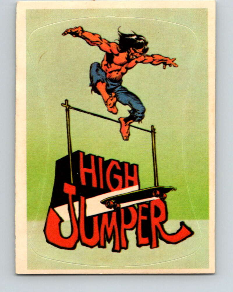 1976 Skateboard Stickers - High Jumper  V10263