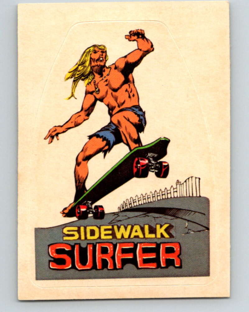 1978 Skateboard Stickers - Sidewalk Surfer  V10265