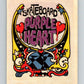 1988 Skateboard Stickers - Skateboard Purple Heart  V10275