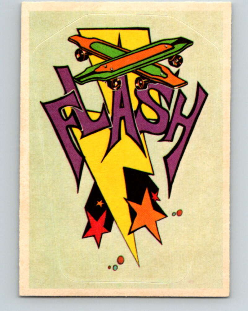 1989 Skateboard Stickers -Flash  V10276