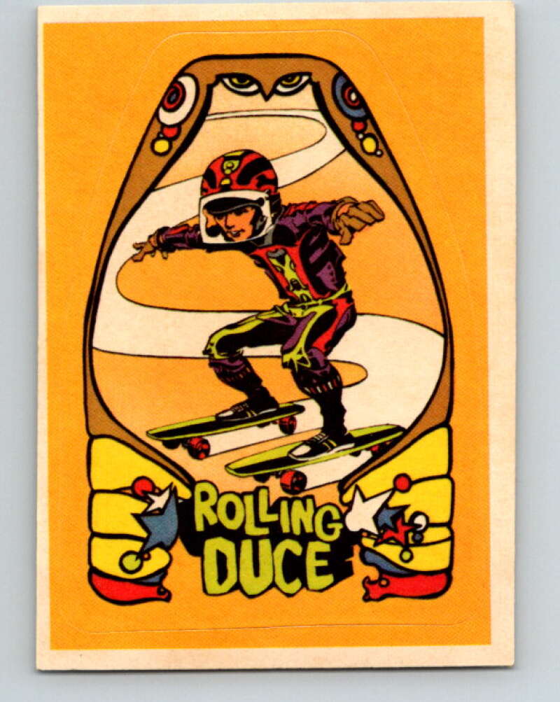 1991 Skateboard Stickers - Rolling Duce  V10278