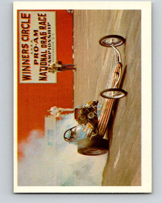 1971 Fleer AHRA Drag Champs #2 John Wiebe  V10293