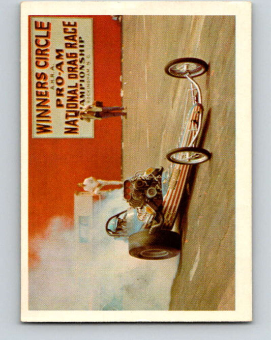 1971 Fleer AHRA Drag Champs #2 John Wiebe  V10295