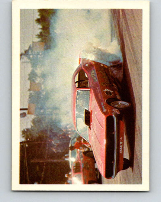 1971 Fleer AHRA Drag Champs #15 Gene Snows Rambunctious  V10322