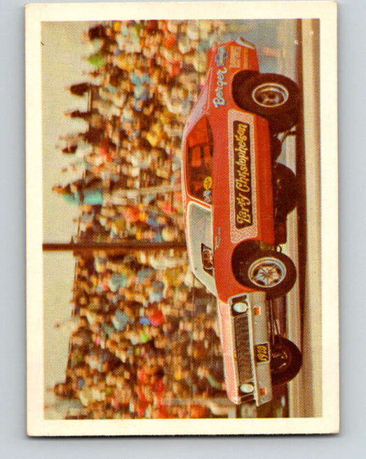 1971 Fleer AHRA Drag Champs #42 Larry Christophersons  V10326