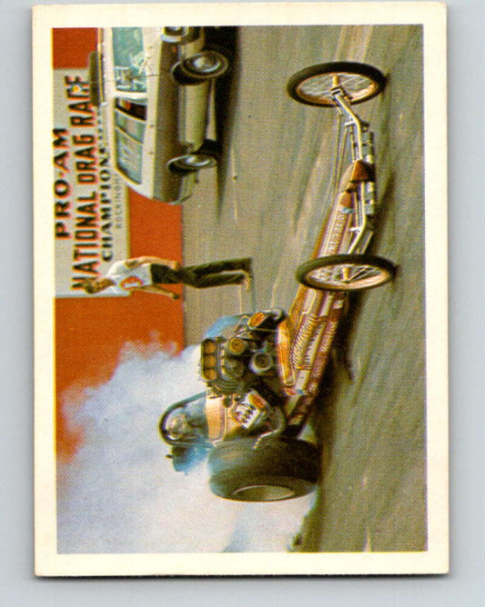 1971 Fleer AHRA Drag Champs #55 King & Marshall  V10348