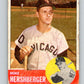 1963 Topps MLB #254 Mike Hershberger  Chicago White Sox  V10377