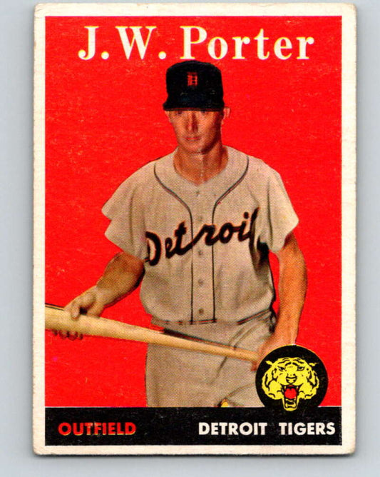 1958 Topps MLB #32 J.W. Porter  Detroit Tigers� V10410