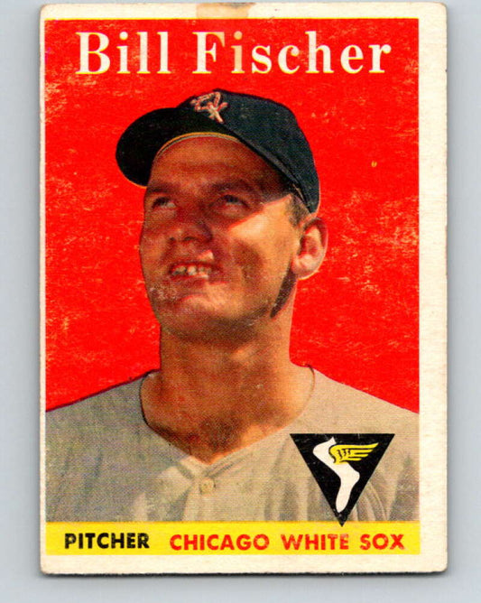1958 Topps MLB #56 Bill Fischer  RC Rookie Chicago White Sox� V10418